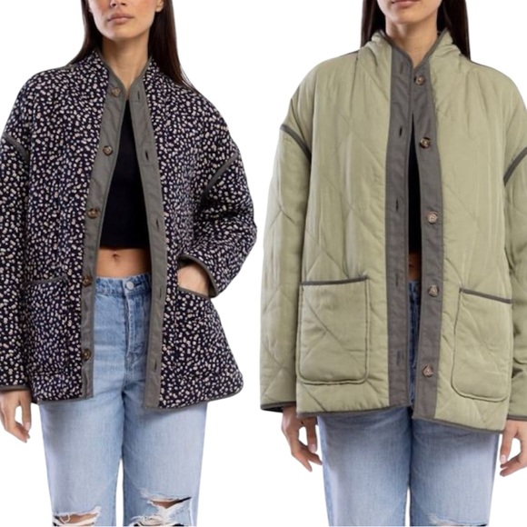 Blank NYC Jackets & Blazers - BLANK NYC Reversible Quilted Jacket